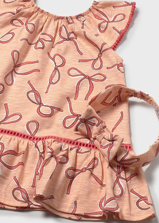 Vestido estampado c/ bandana MAYORAL 1923 - Image 3