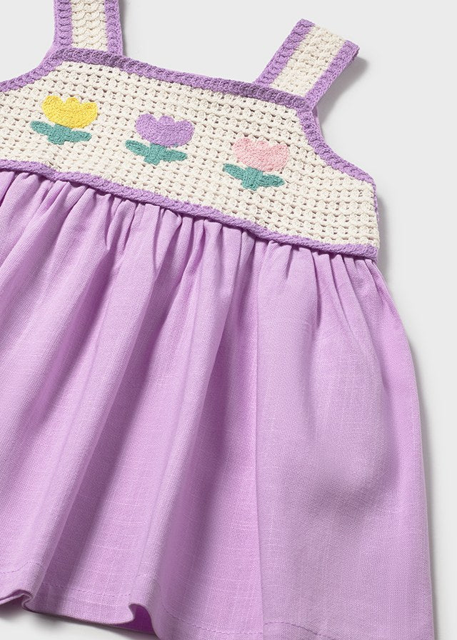 Vestido combinado crochet MAYORAL 1931 - Image 4