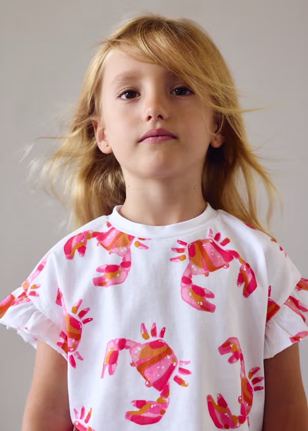T-shirt estampada menina Mayoral 3018 - Image 2