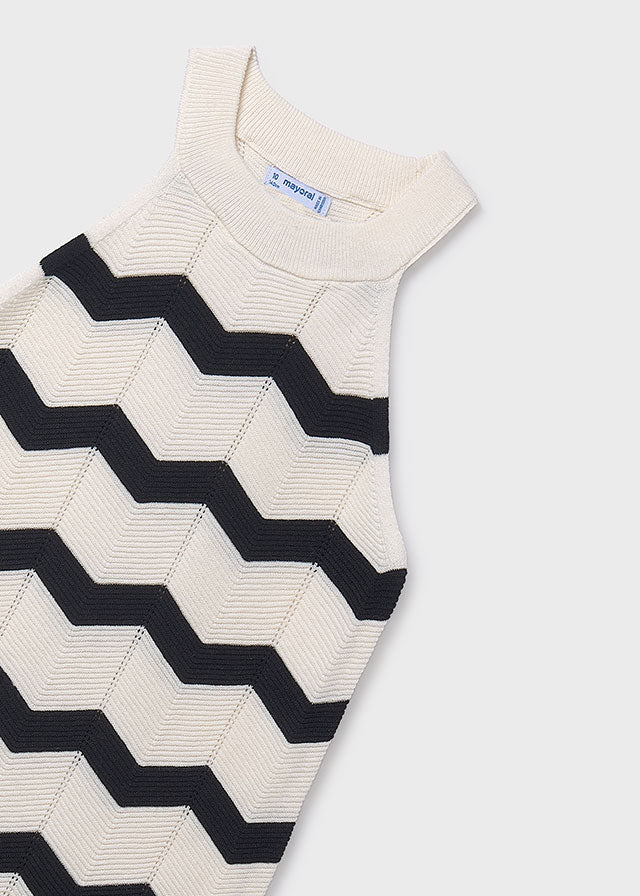Vestido tricot zig zag MAYORAL 6907 - Image 8