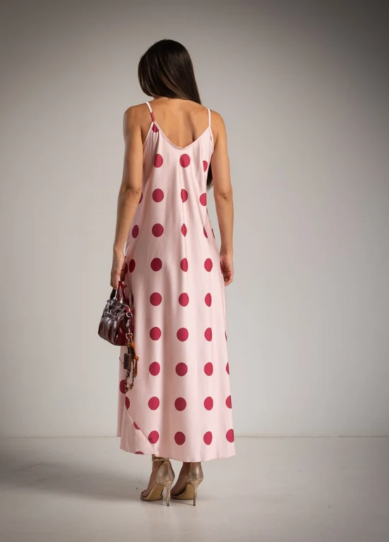 VESTIDO MAXI COM BOLINHAS - ALIBY - Image 7