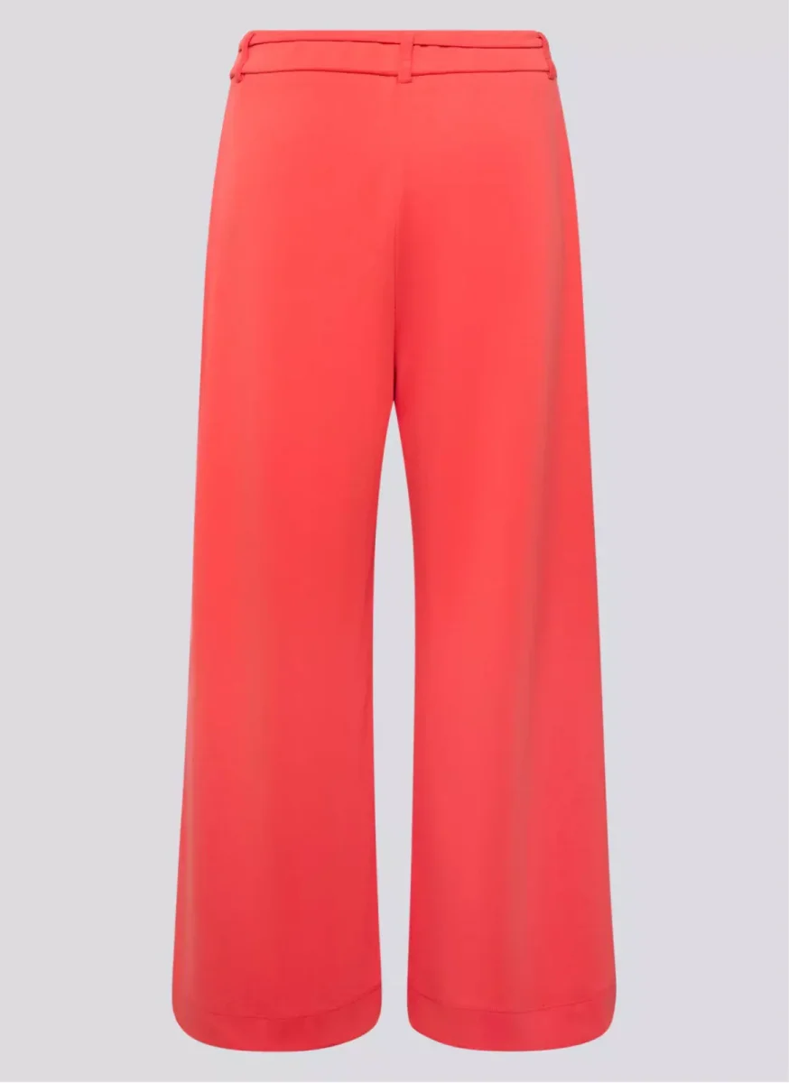 CALÇA FLUIDA COM ELÁSTICO NO COS E PERNA LARGA - RABE - Image 9