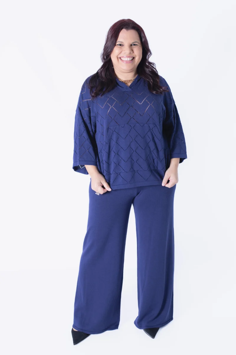Calça Rüga Básica Azul Marinho - Image 2