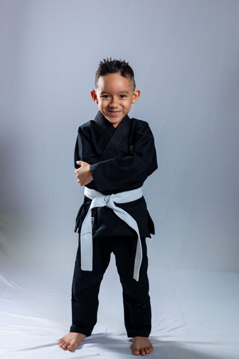 Kimono Reforçado Ktsu Infantil – Preto – Judô e Jiu Jitsu - Image 2