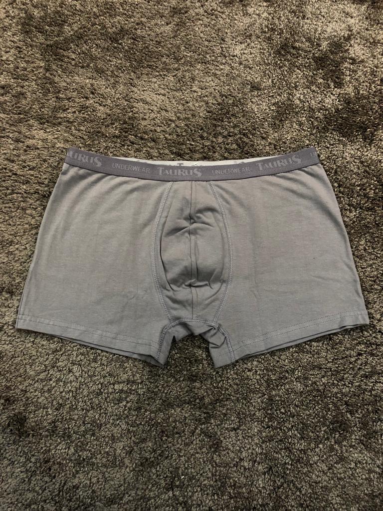 Cueca Boxer Algodão Plus Size Chumbo 000852-4