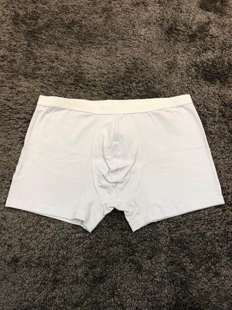 Cueca Boxer Algodão Plus Size Branco 000852-2 - Image 2