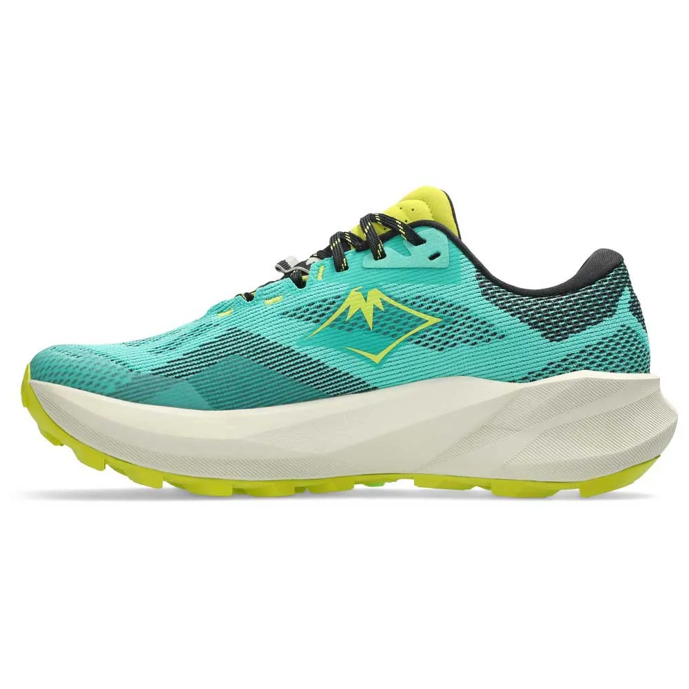 Asics Trabuco 14 - Aurora Green / Light Dust - Image 9